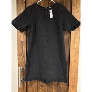 Abercrombie & Fitch Black Midi Dress